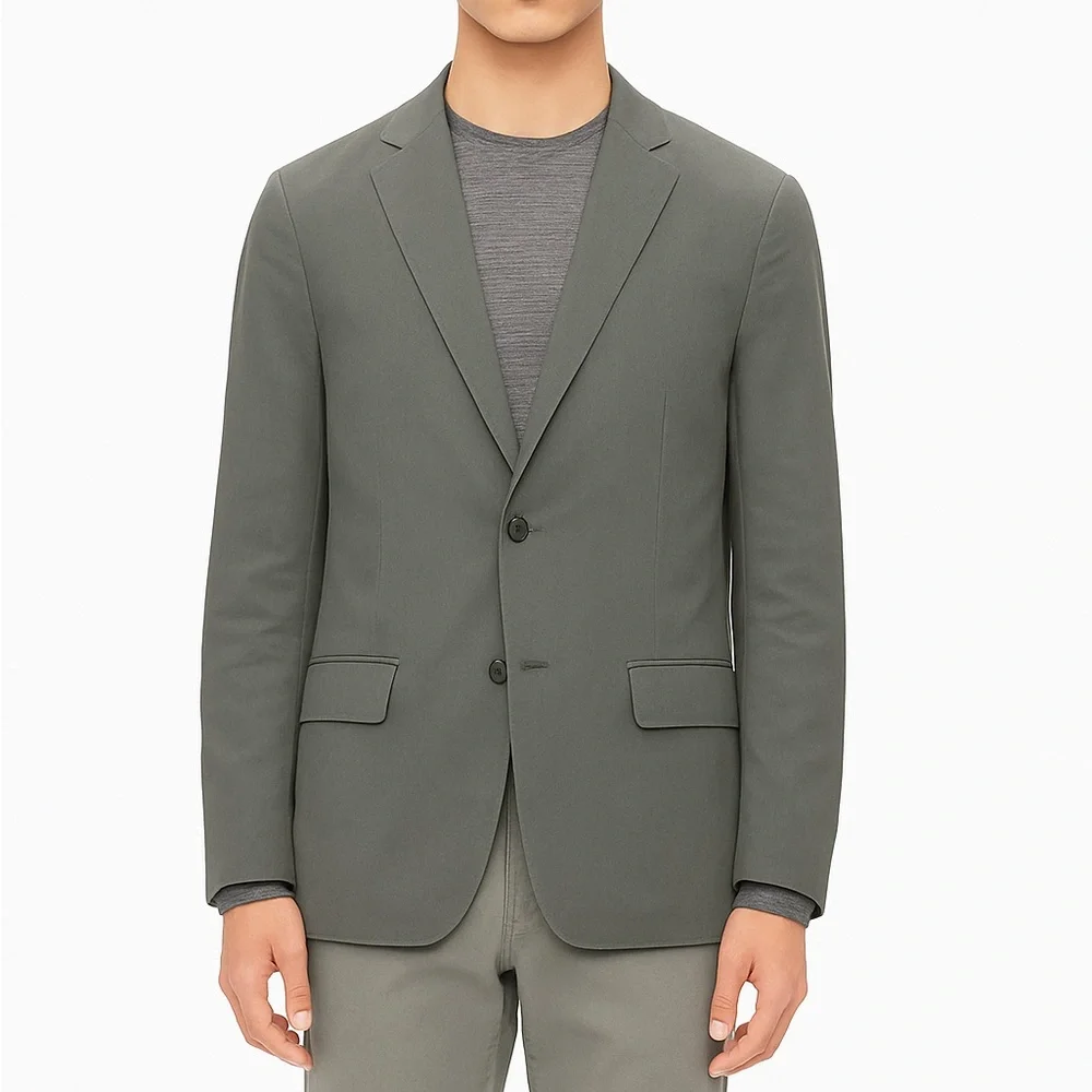 Theory Luxe Cotton Simons Jacket Blazer